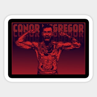 Conor McGregor Pop Art Sticker